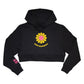 Keep Blooming Crop Top Hoodie